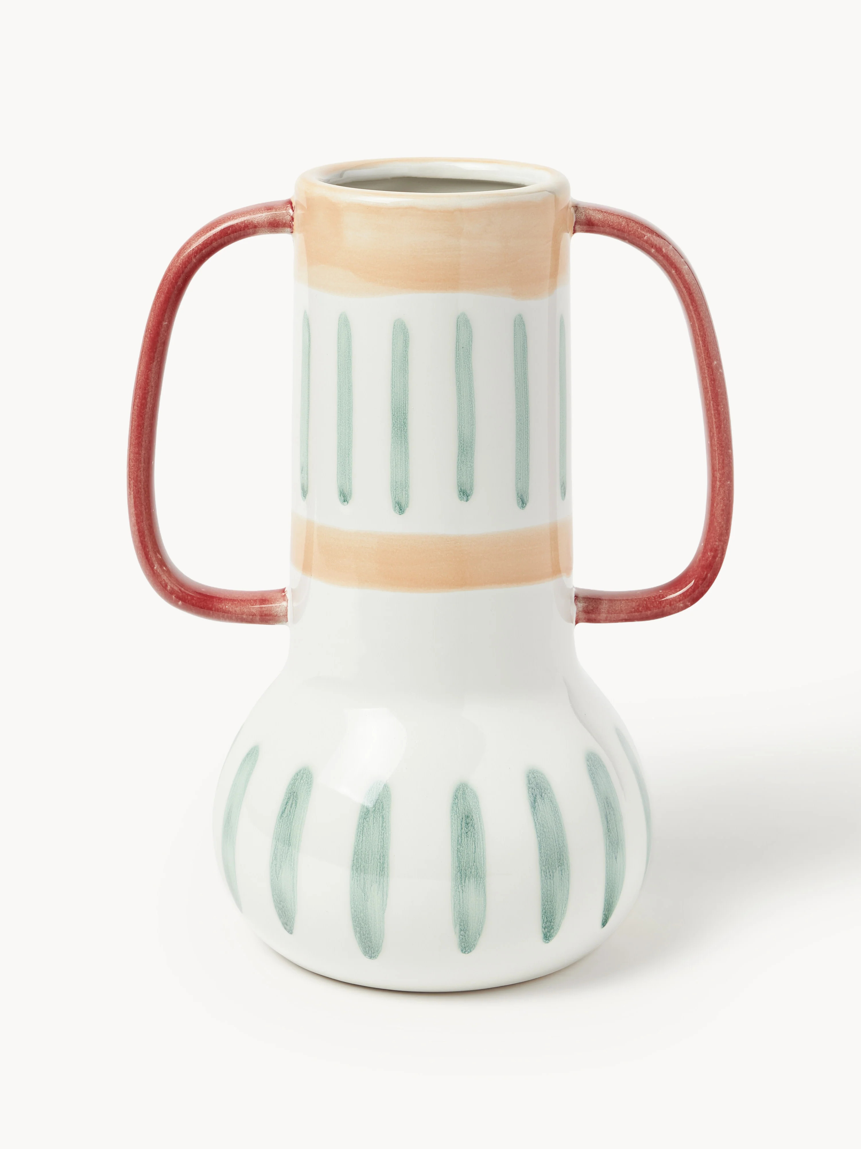 Handbemalte Vase Lise, H 30 cm | Westwing EU