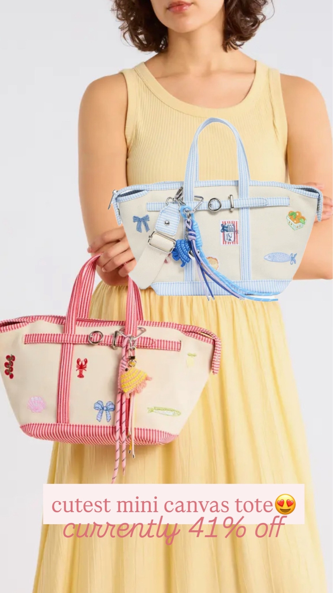 Mini Canvas tote 41% off—so cute for summer!

#LTKSaleAlert #LTKSeasonal #LTKmomlife