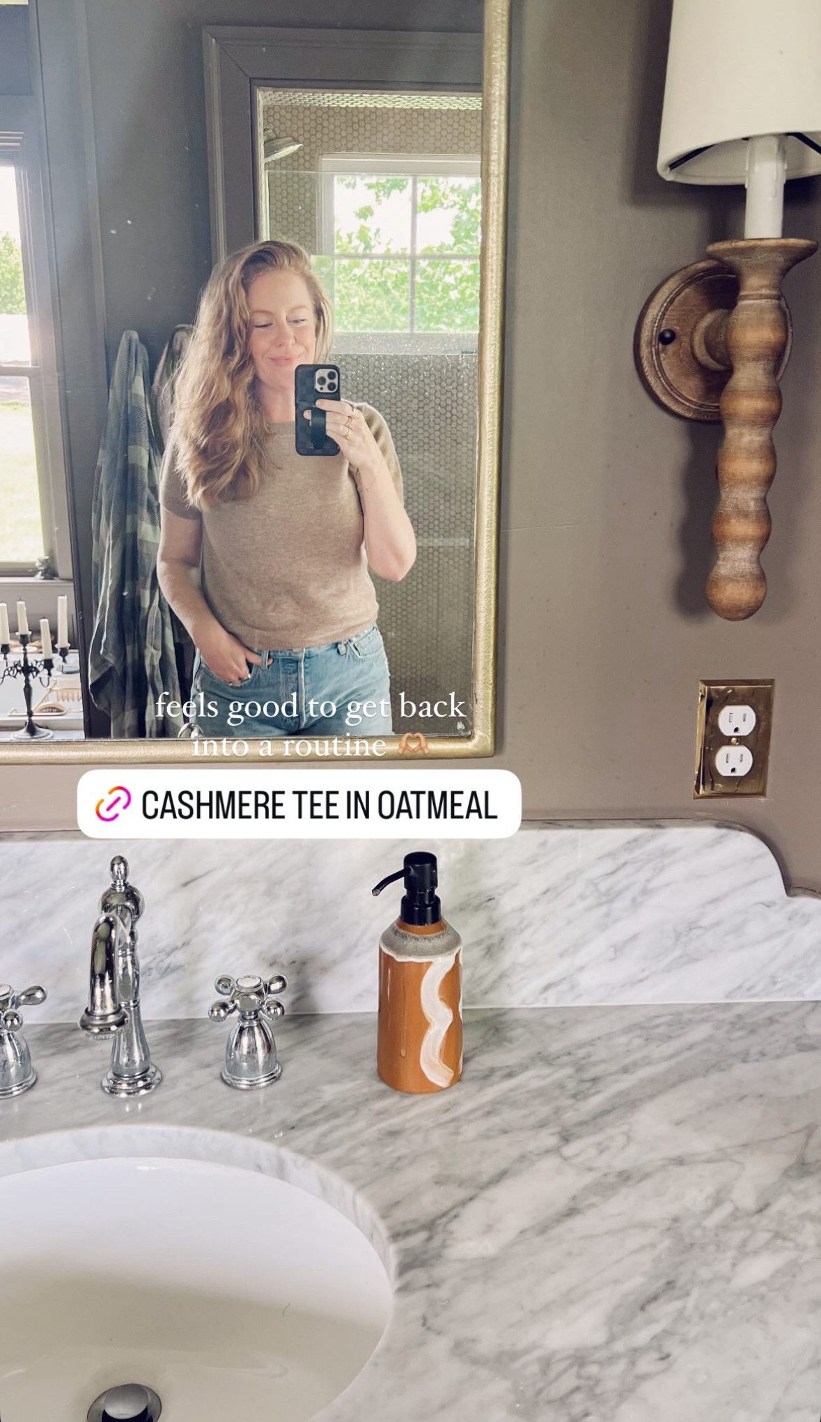 Cashmere tee that elevates a jeans and t shirt look! 

#LTKOver40 #LTKStyleTip #LTKSeasonal