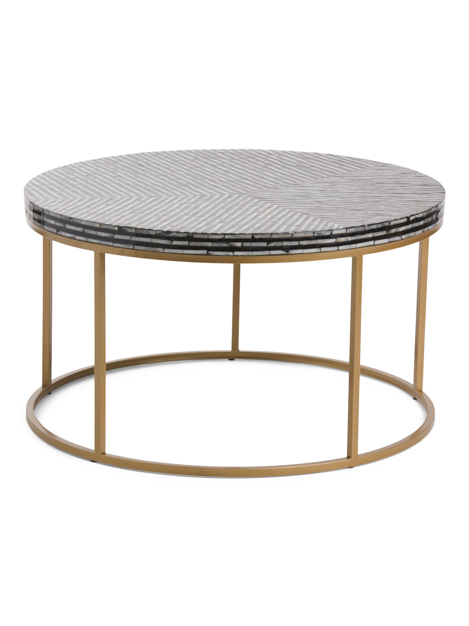 Mother Of Pearl Coffee Table | TJ Maxx