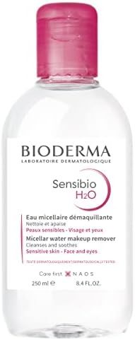Amazon.com: Bioderma - Sensibio - H2O Micellar Water - Makeup Remover Cleanser - Face Cleanser fo... | Amazon (US)