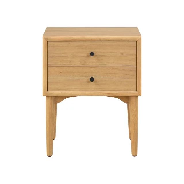 Better Homes & Gardens Bristol Nightstand with Solid Wood Frame, Natural Oak finish, by Dave & Je... | Walmart (US)