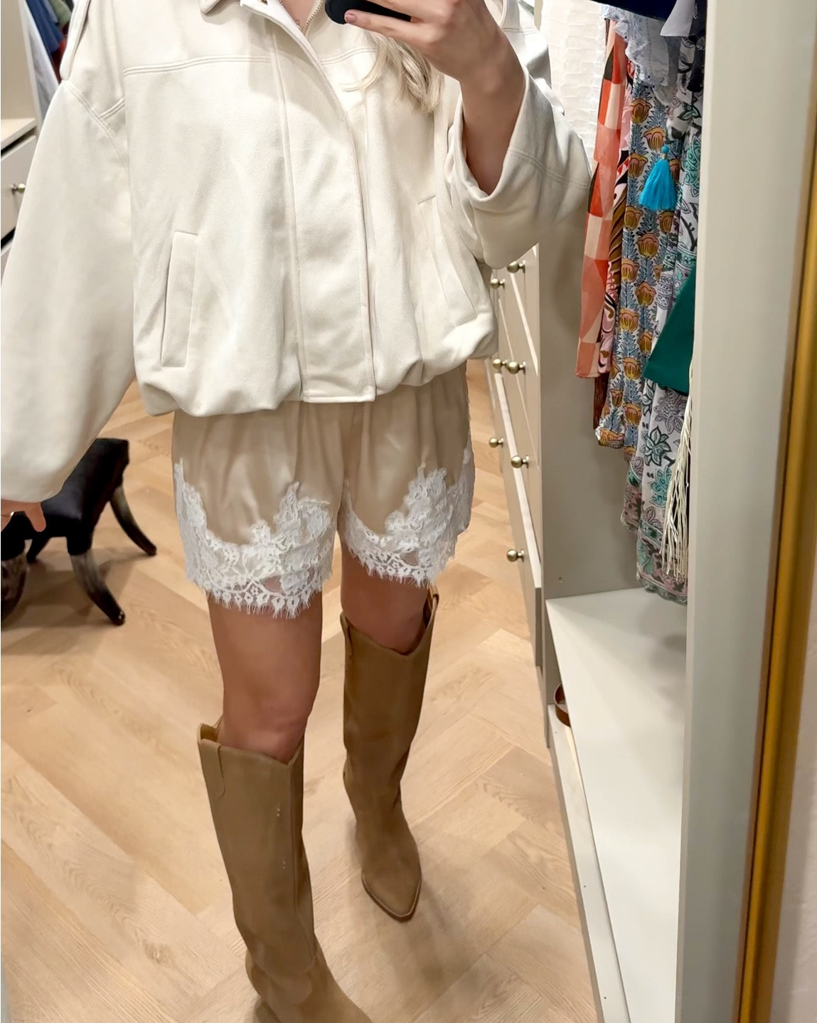 Get 20% off boots w/ code “Ally20”
Styling under $10 lace shorts 🫶🏻


#LTKootd #LTKgrwm