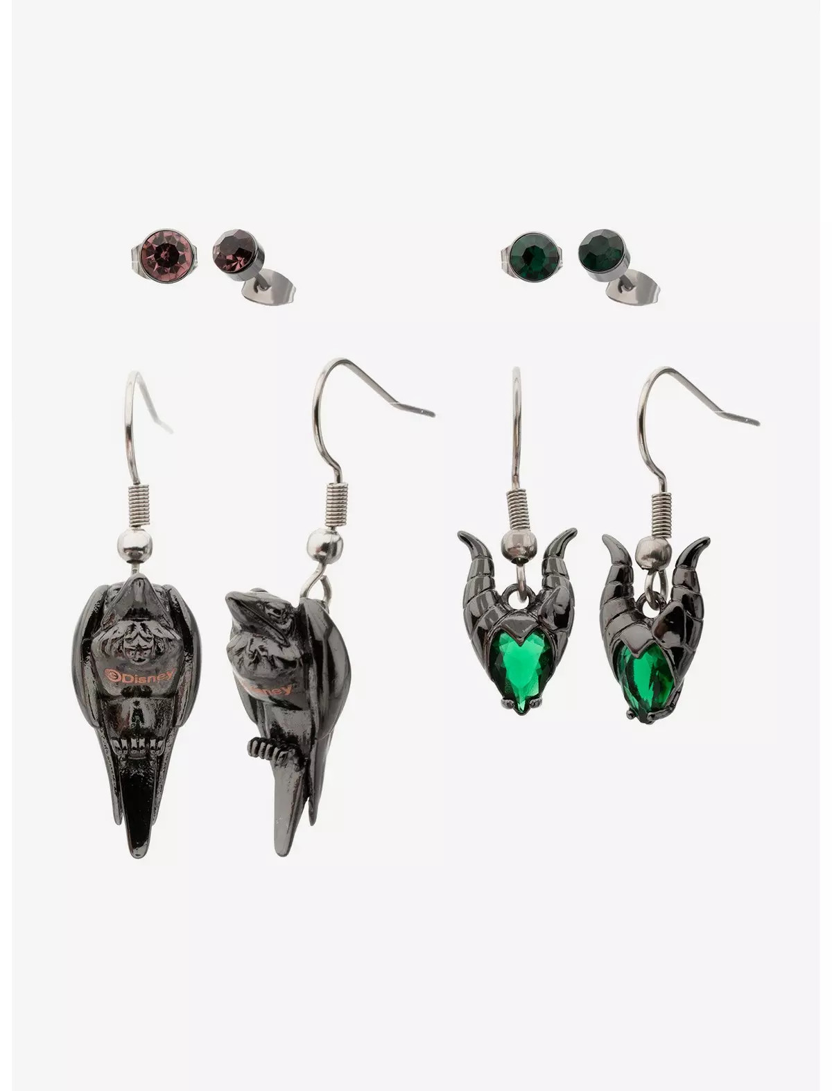 Disney Sleeping Beauty Maleficent & Diablo Earring Set | Hot Topic | Hot Topic