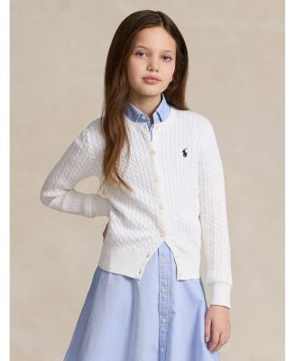 Ralph Lauren Girls' Cable-Knit Cardigan - Little Kid, Big Kid  | Bloomingdale's Ralph Lauren Kids | Bloomingdale's (US)