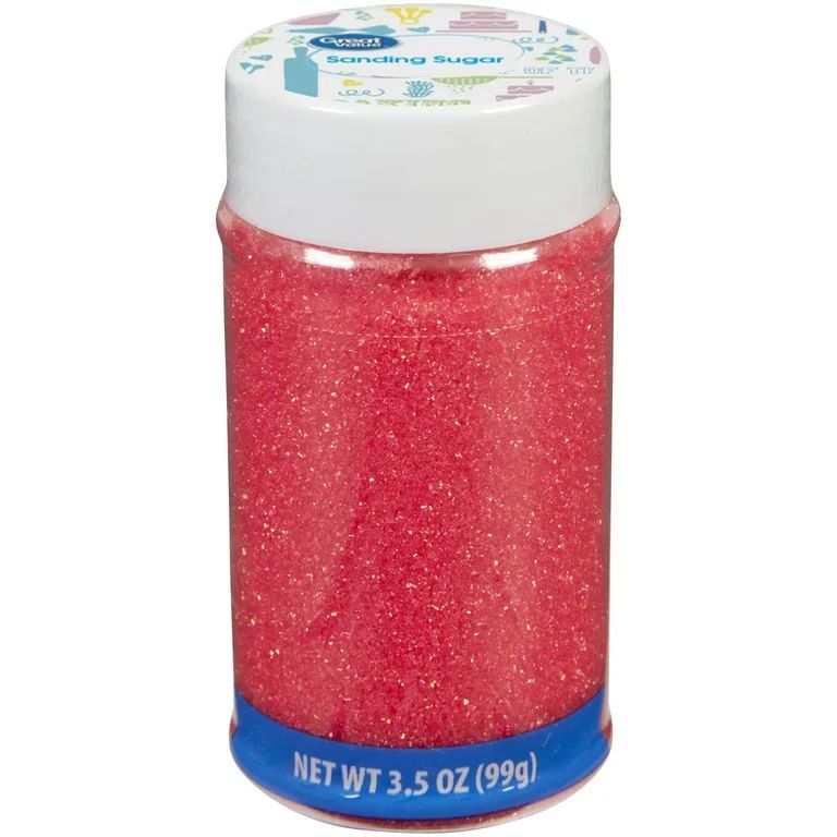 Great Value Pink Sparkling Sugar, 3.5 oz. | Walmart (US)