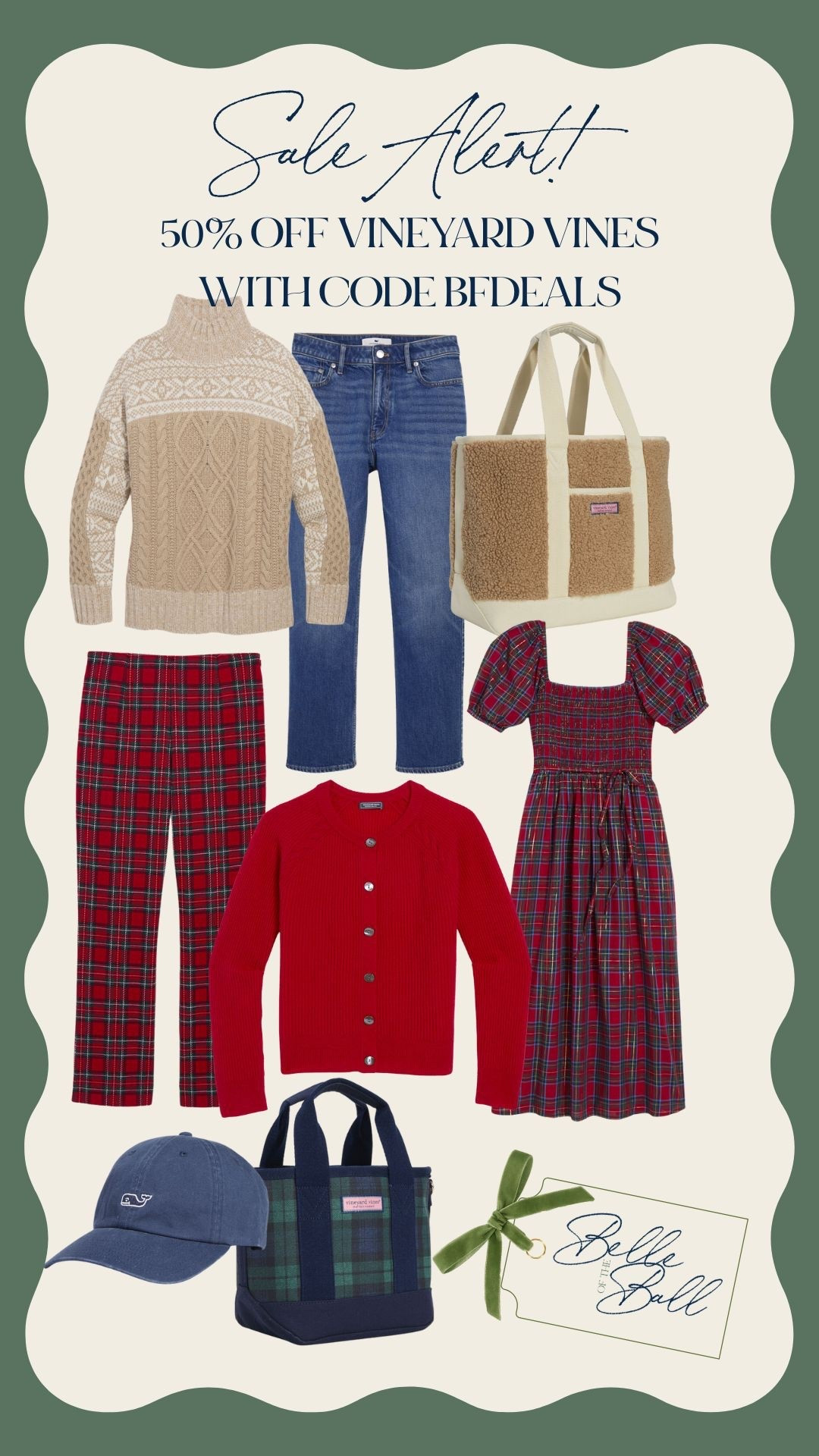 SALE ALERT: 50% off everything at Vineyard Vines with code BFDEALS

#LTKGiftGuide #LTKHoliday #LTKCyberWeek