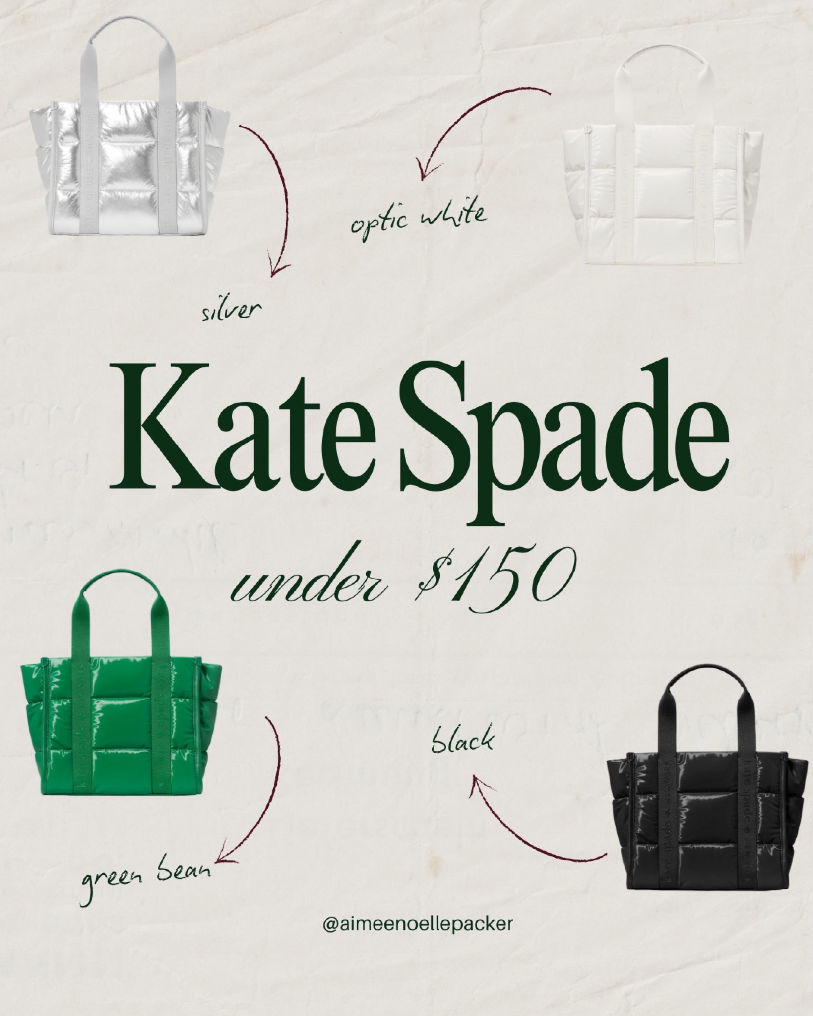 Obsessed with these bags for winter & such a great price! 

#LTKSeasonal #LTKstyletip