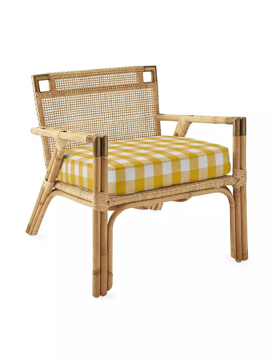 Mattituck Rattan Armchair | Serena and Lily