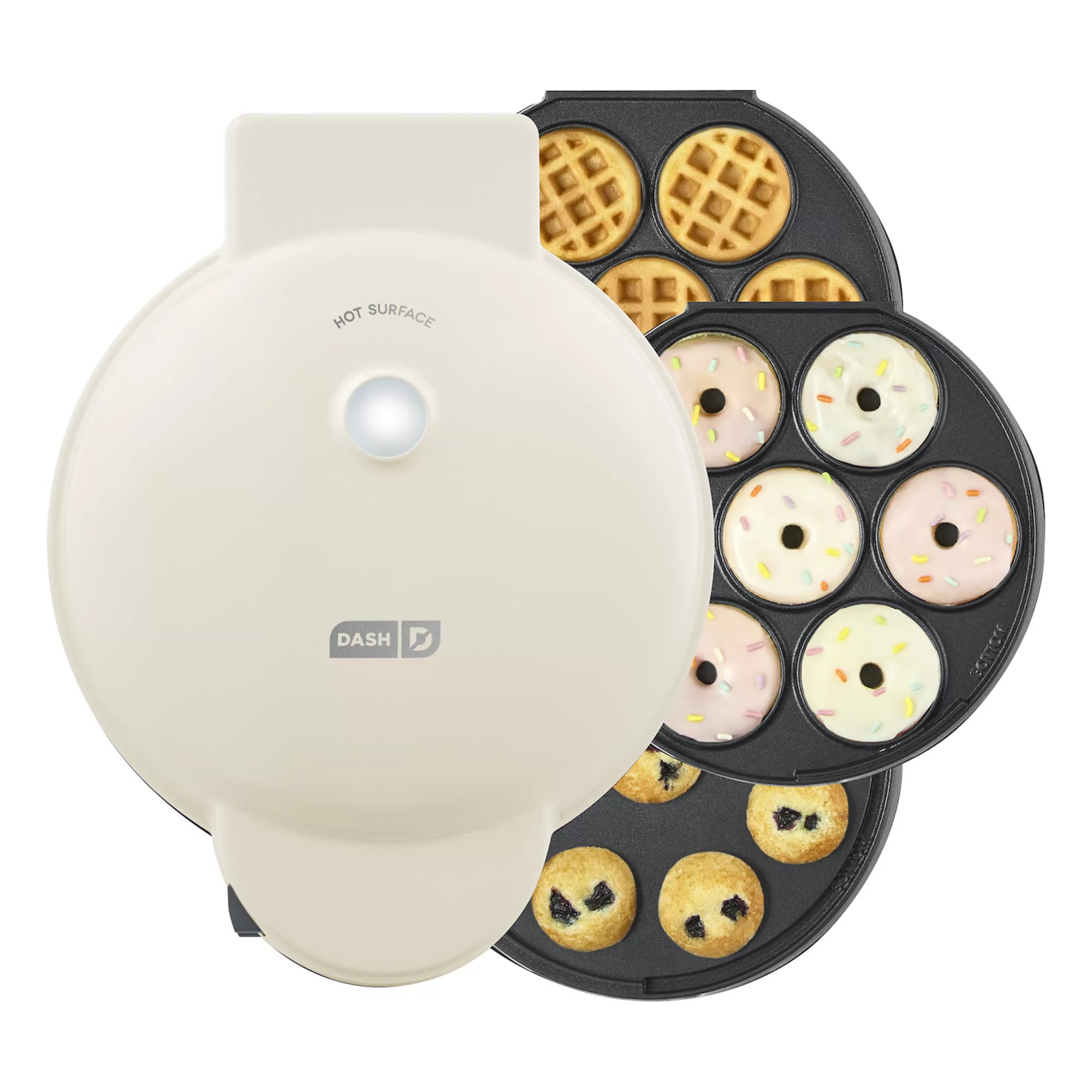 Dash Multimaker Treat Maker System with Removeable Plates, Ivory | Kohl's