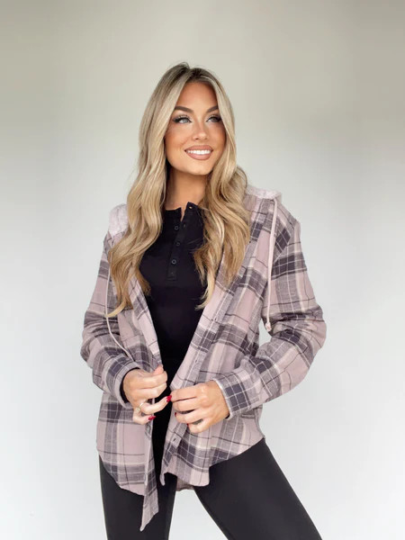Toasty Trendy Flannel*** | Lane 201 Boutique