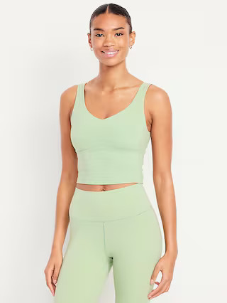 StudioSmooth Seamed Longline Top | Old Navy (US)