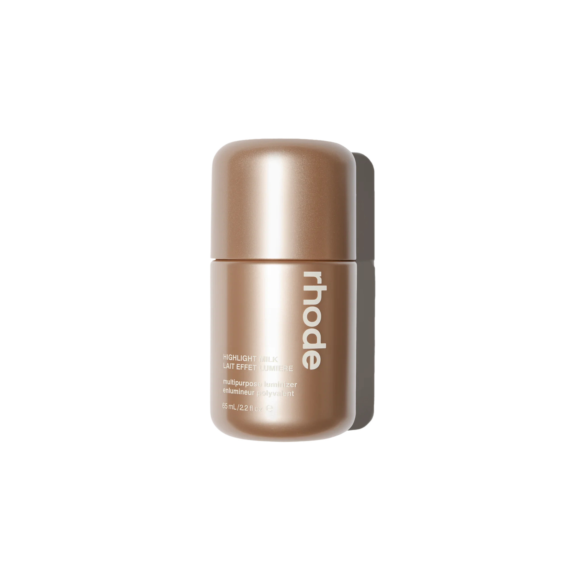Highlight Milk Multipurpose Luminizer pearly warm bronze | rhode skin