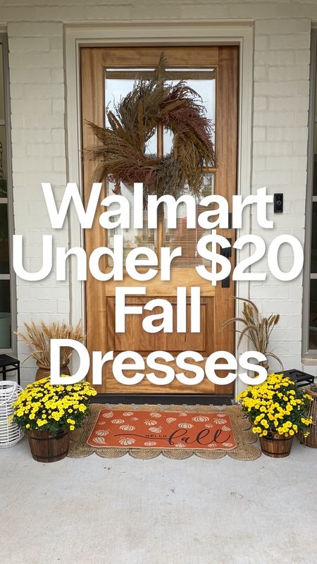 Walmart fall dresses under $20! 

#LTKfindsunder50 #LTKsalealert #LTKSeasonal