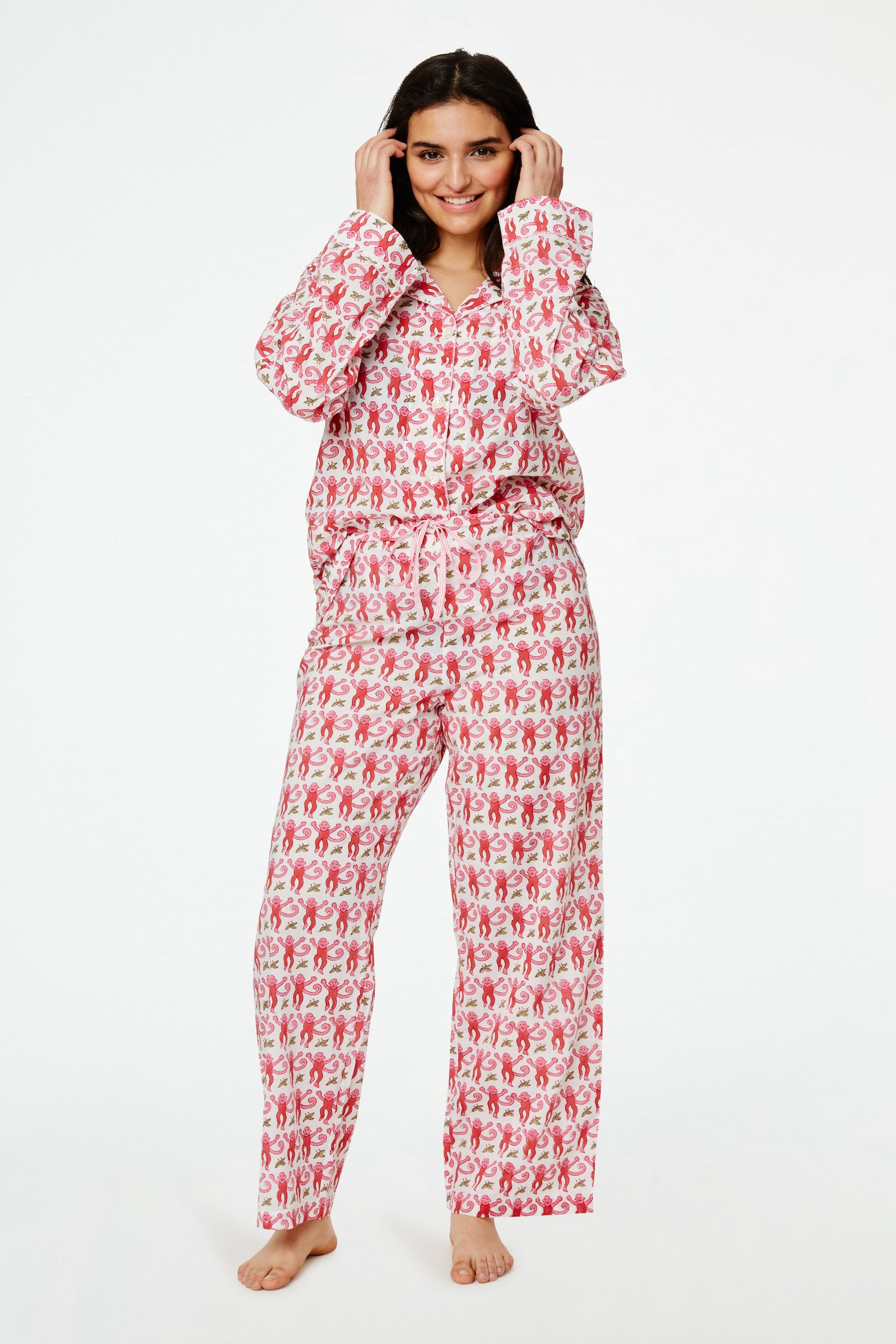 Monkey Loungewear Set | Roller Rabbit | Roller Rabbit