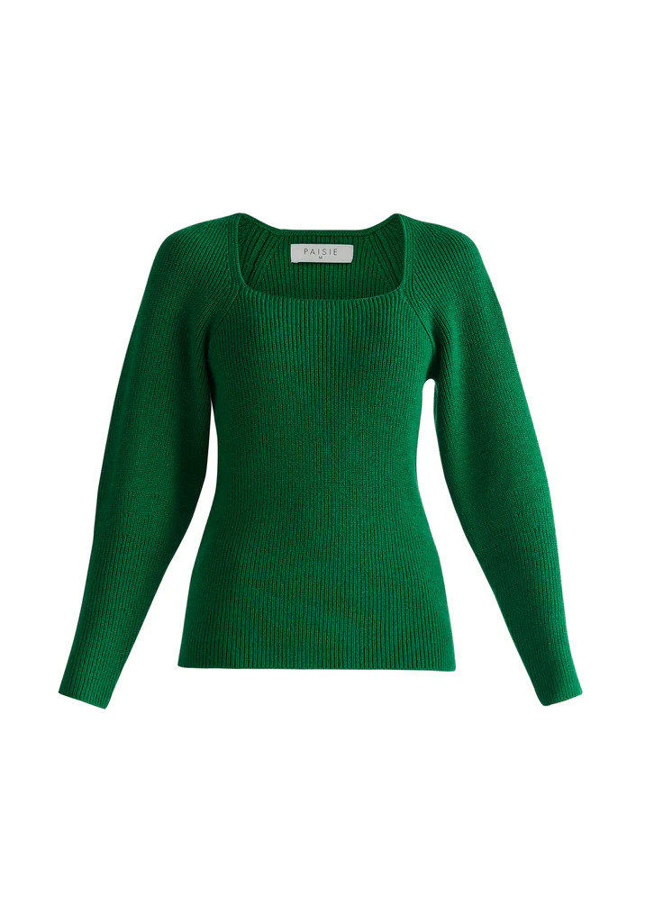 square neck jumper | Paisie