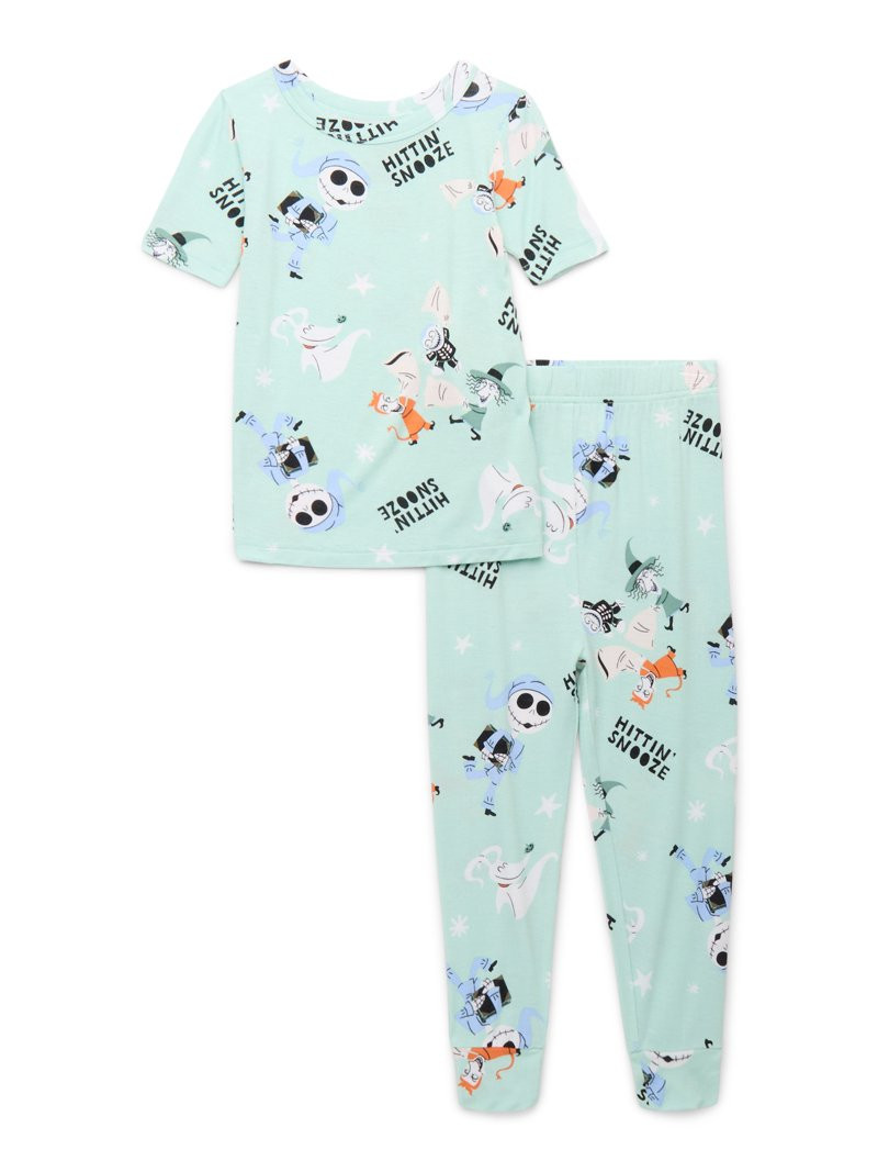 Nightmare Before Christmas Boys Top and Pants Pajama Set, 2-Piece, Sizes 4-10 | Walmart (US)