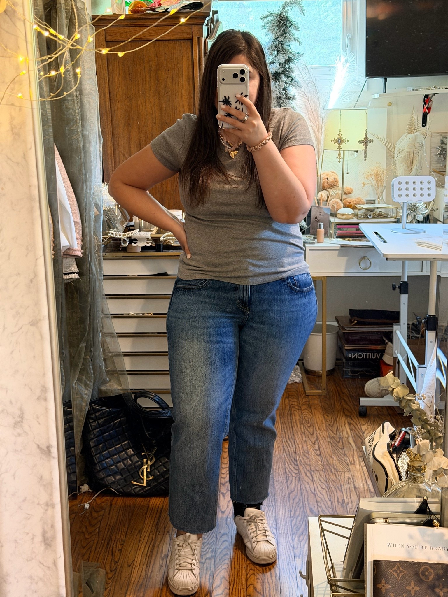Love these target tees! These jeans are also from target!

#LTKMidsize #LTKootd #LTKSeasonal
