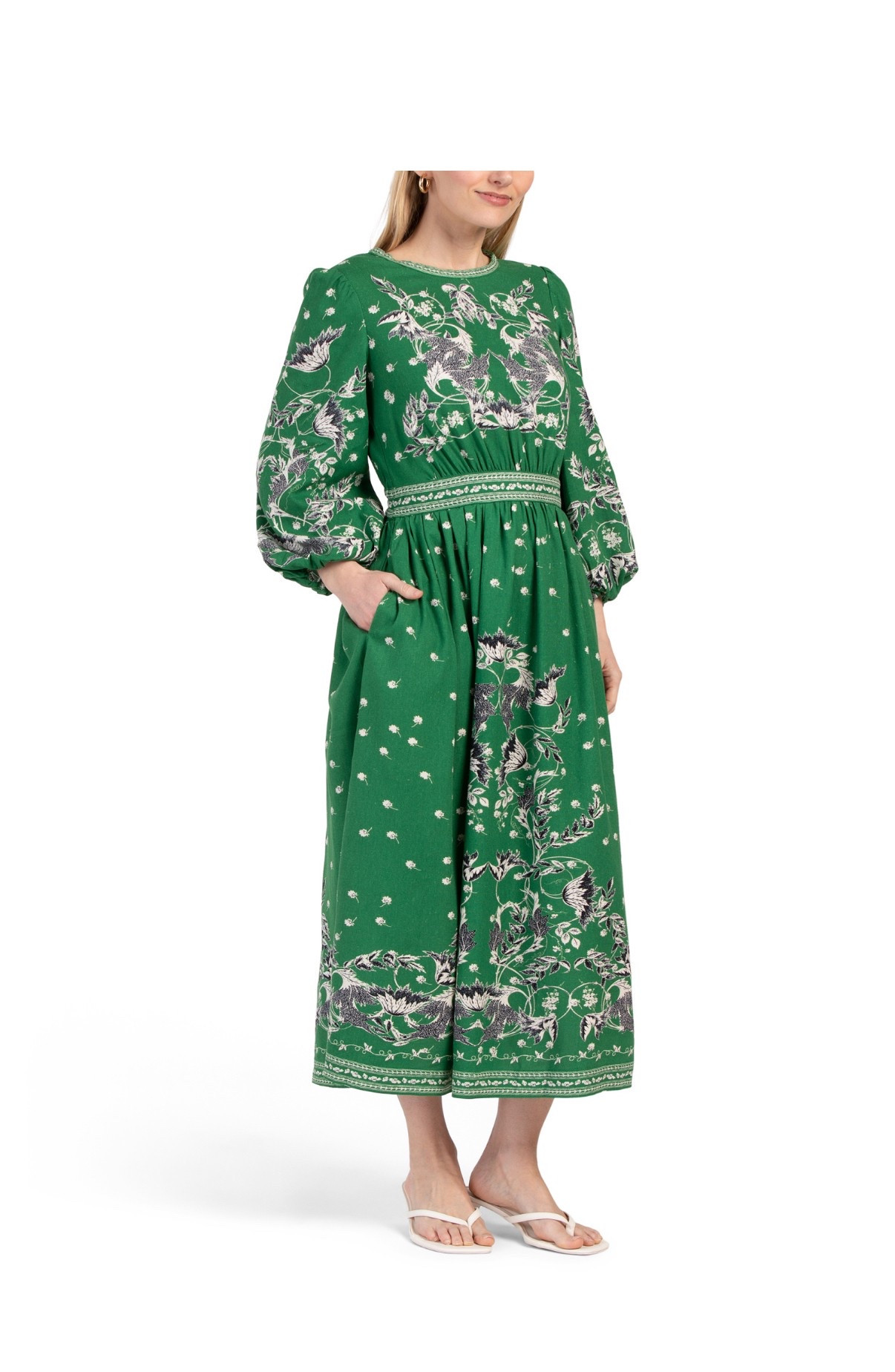 I’ve been sleeping on TJMaxx dresses for Spring and Summer! Green floral midi dress with sleeves 

#LTKFindsUnder50 #LTKTravel #LTKSpringSale