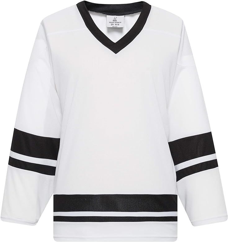 EALER H400 Series Blank Ice Hockey Practice Jersey League Jersey for Men and Boys - Senior and Ju... | Amazon (US)