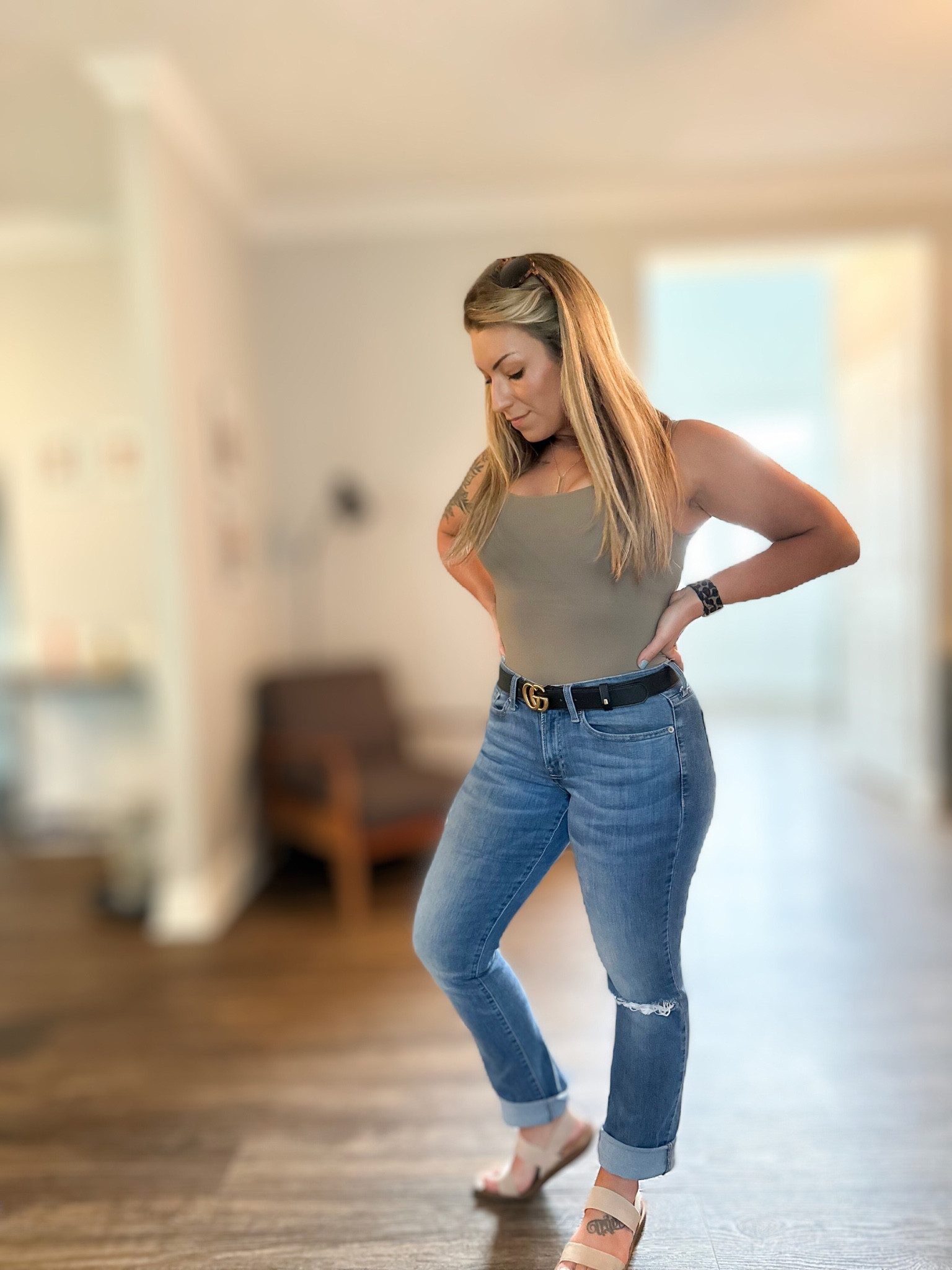 Easy and simple OOTD! 
#skims #ootd #casual 

#LTKunder100 #LTKFind #LTKstyletip