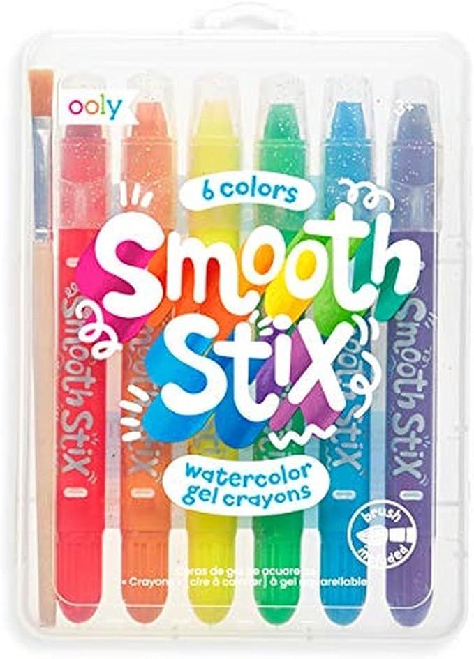 OOLY, Smooth Stix Watercolor Gel Crayons - 7 PC Set | Amazon (US)