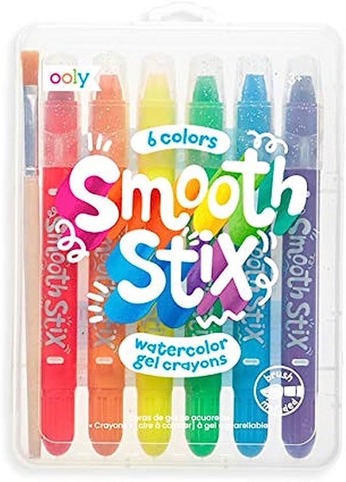 OOLY, Smooth Stix Watercolor Gel Crayons - 7 PC Set | Amazon (US)