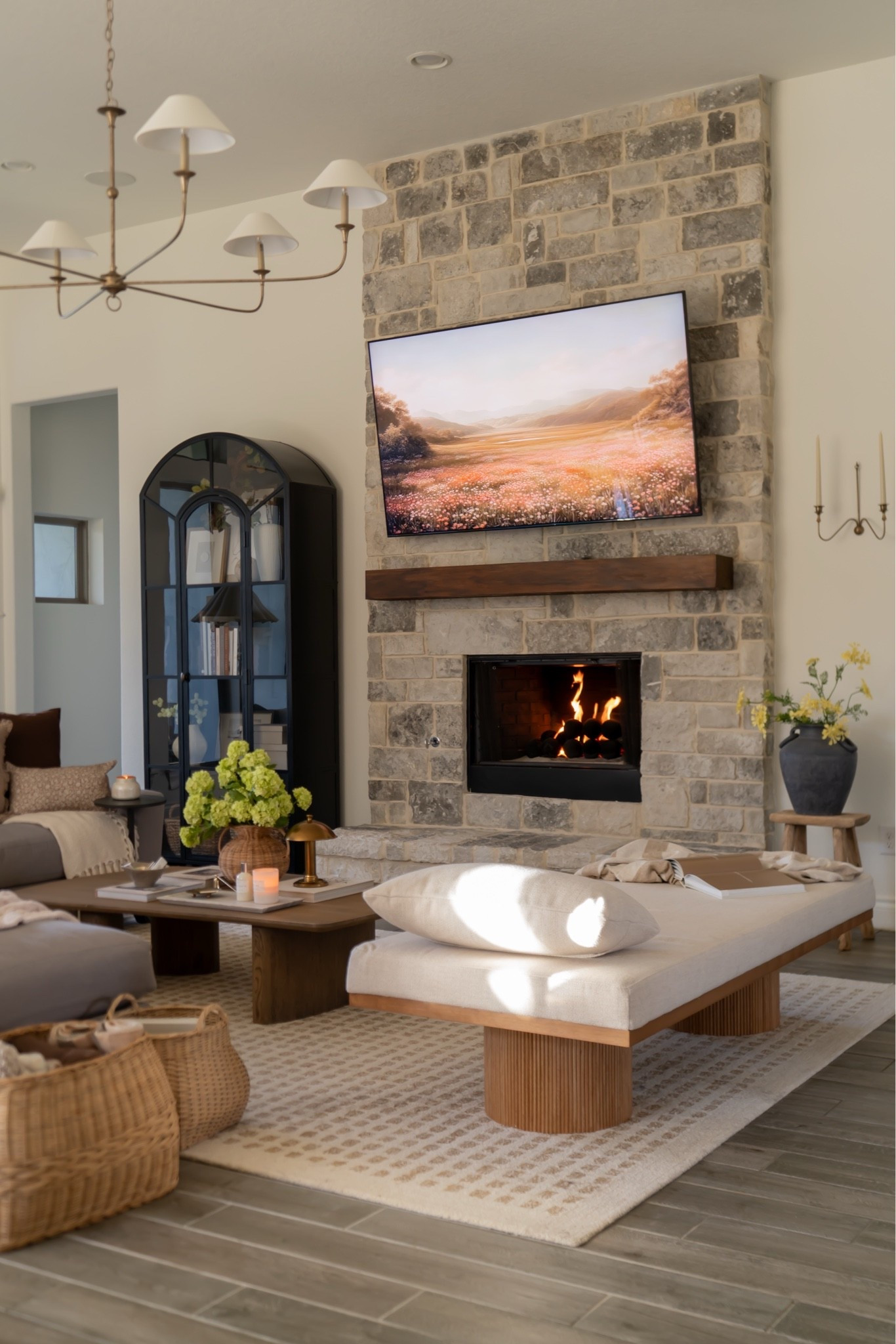 Cozy living room views ✨

#LTKHome #LTKSeasonal