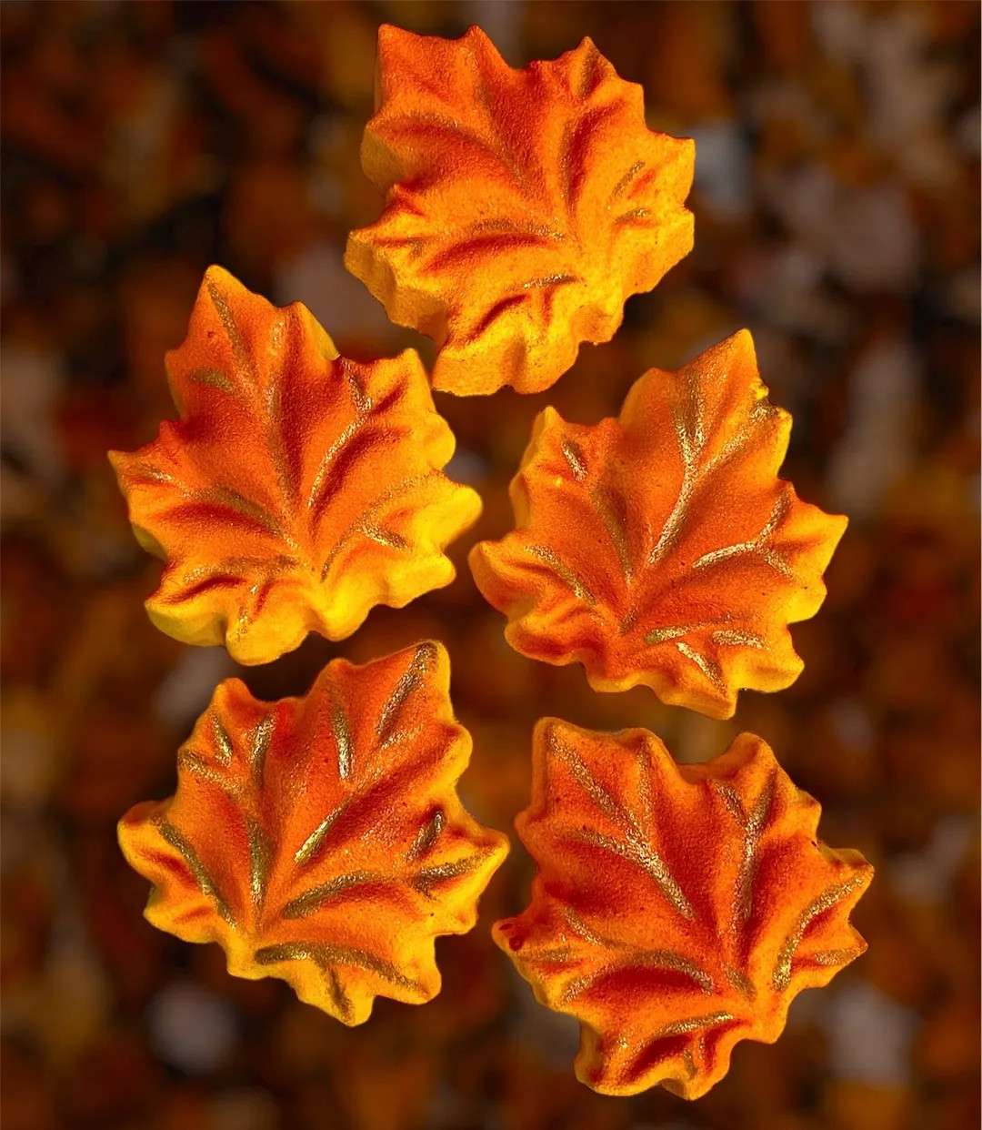 Yellow Orange Fall Bath Bomb, Autumn Bath Bomb, Leaf Bath Bomb, Bath Fizzy, Bubble Bath Bomb, Bat... | Etsy (US)