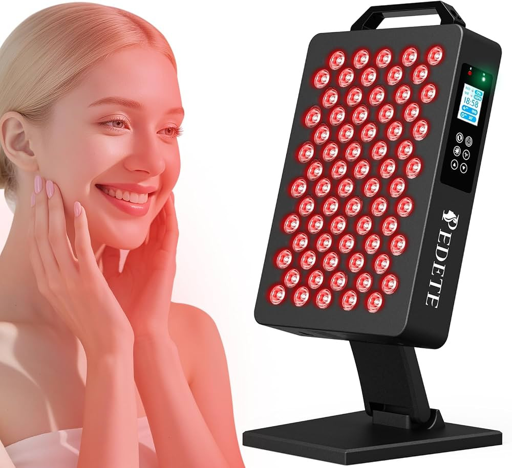 Red Light Therapy for Face and Body, 630nm 660nm 810nm and 850nm Near Infrared Light Therapy Pane... | Amazon (US)