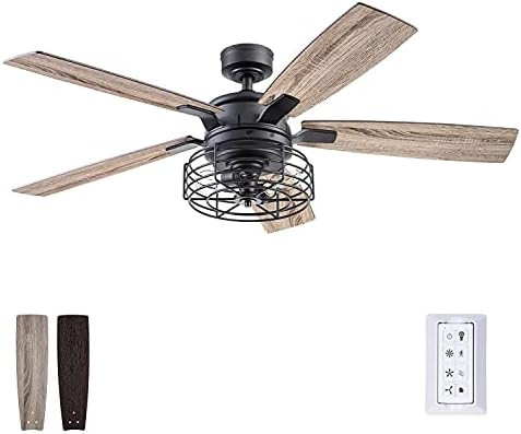 Prominence Home 51485-01 Cypher Ceiling Fan, 52, Matte Black | Amazon (US)