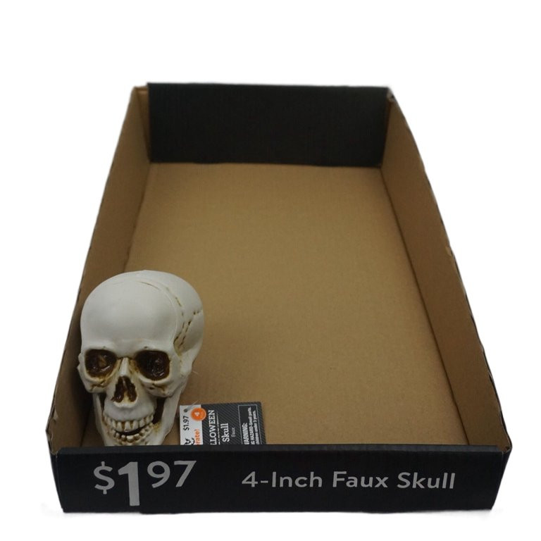 Halloween Faux Skull Decoration with Movable Jaw, 4", Way To Celebrate | Walmart (US)