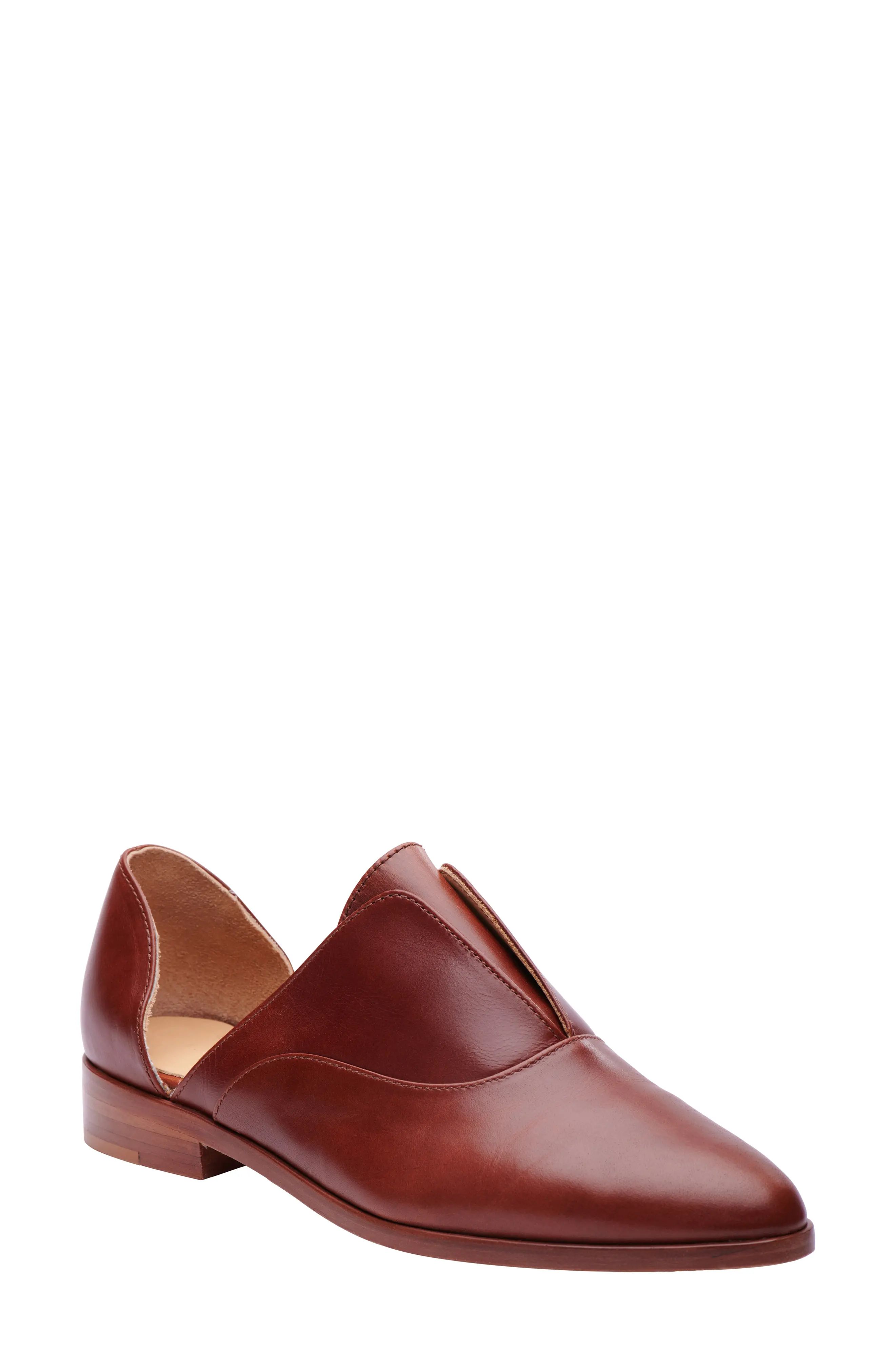 Nisolo Emma Loafer, Size 6 in Brandy at Nordstrom | Nordstrom