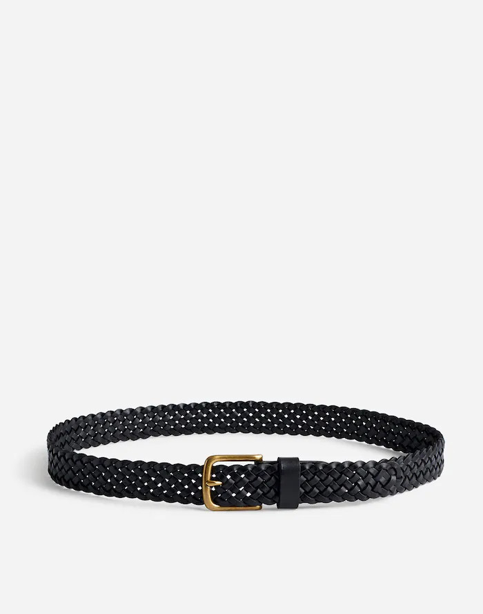 Woven Leather Belt | Madewell