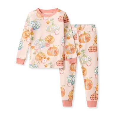 Prettiest Pumpkins Organic Cotton Two-Piece Pajamas | Burt's Bees Baby