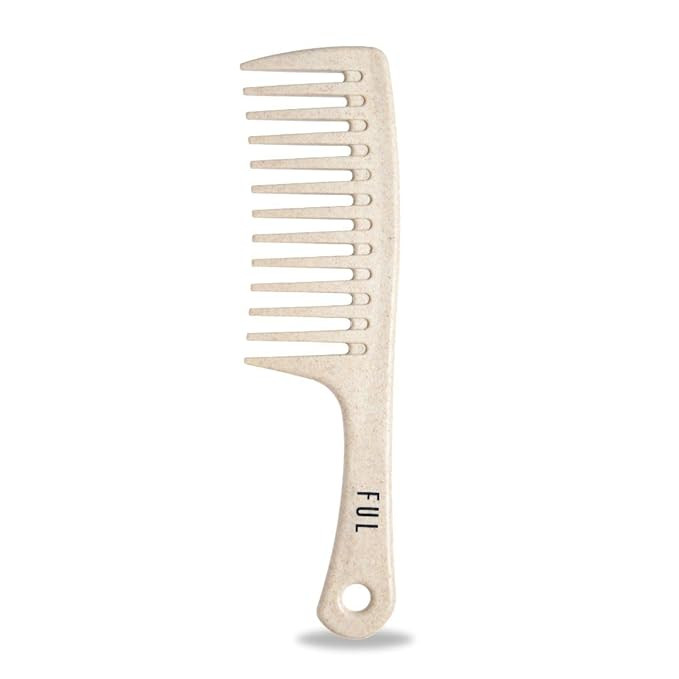FUL: Curly Hair Products: Wide Tooth Comb for Afro, Curly, and Wavy Hair - Ideal Shower Comb for ... | Amazon (US)