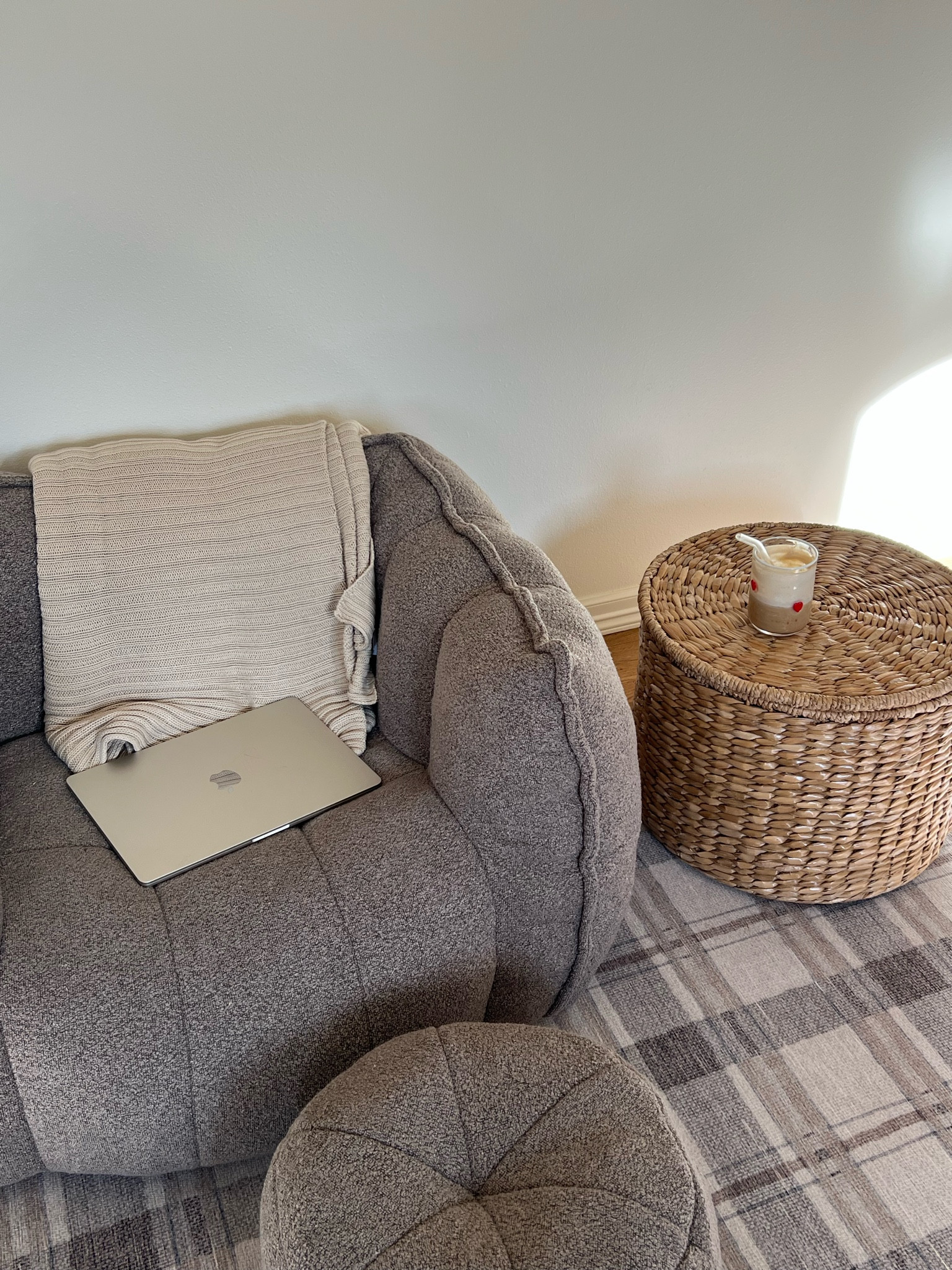 This Sherpa lounge chair and leg rest are just over $200 right now on sale!! I bought two in the taupe color for our playroom. I think they will be the perfect size for the kids to grow into cozy and fit the vibe of the Ruggable rug we love so much it’s washable!! 

#LTKKids #LTKHome