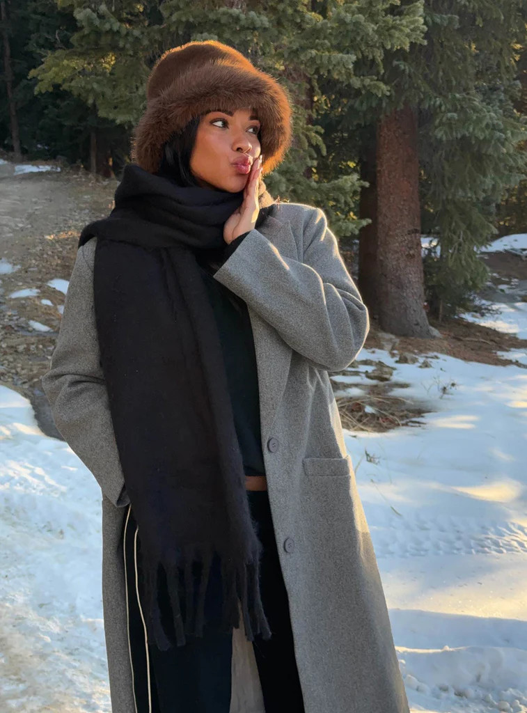 July Scarf Black | Princess Polly US