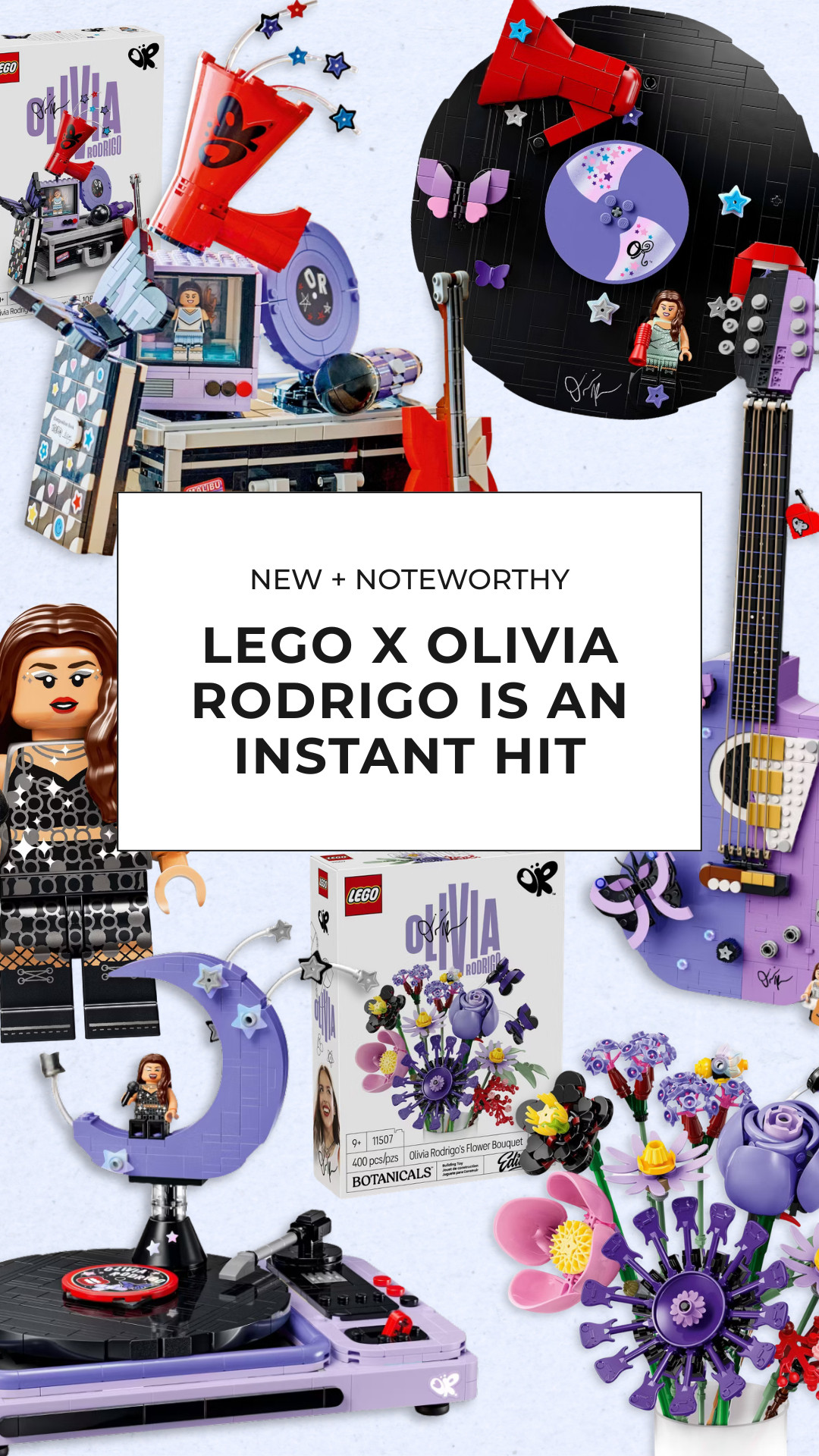 For the Livies who love to build: Recreate the magic of your favorite pop star's concert tour with the NEW LEGO x Olivia Rodrigo collab! 💜🎶 

 #LTKKids