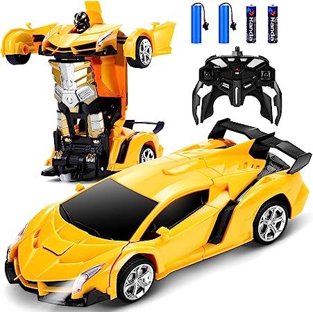 Dolanus Remote Control Car - Transform Robot RC Cars Contains All Batteries: One-Button Deformati... | Amazon (US)