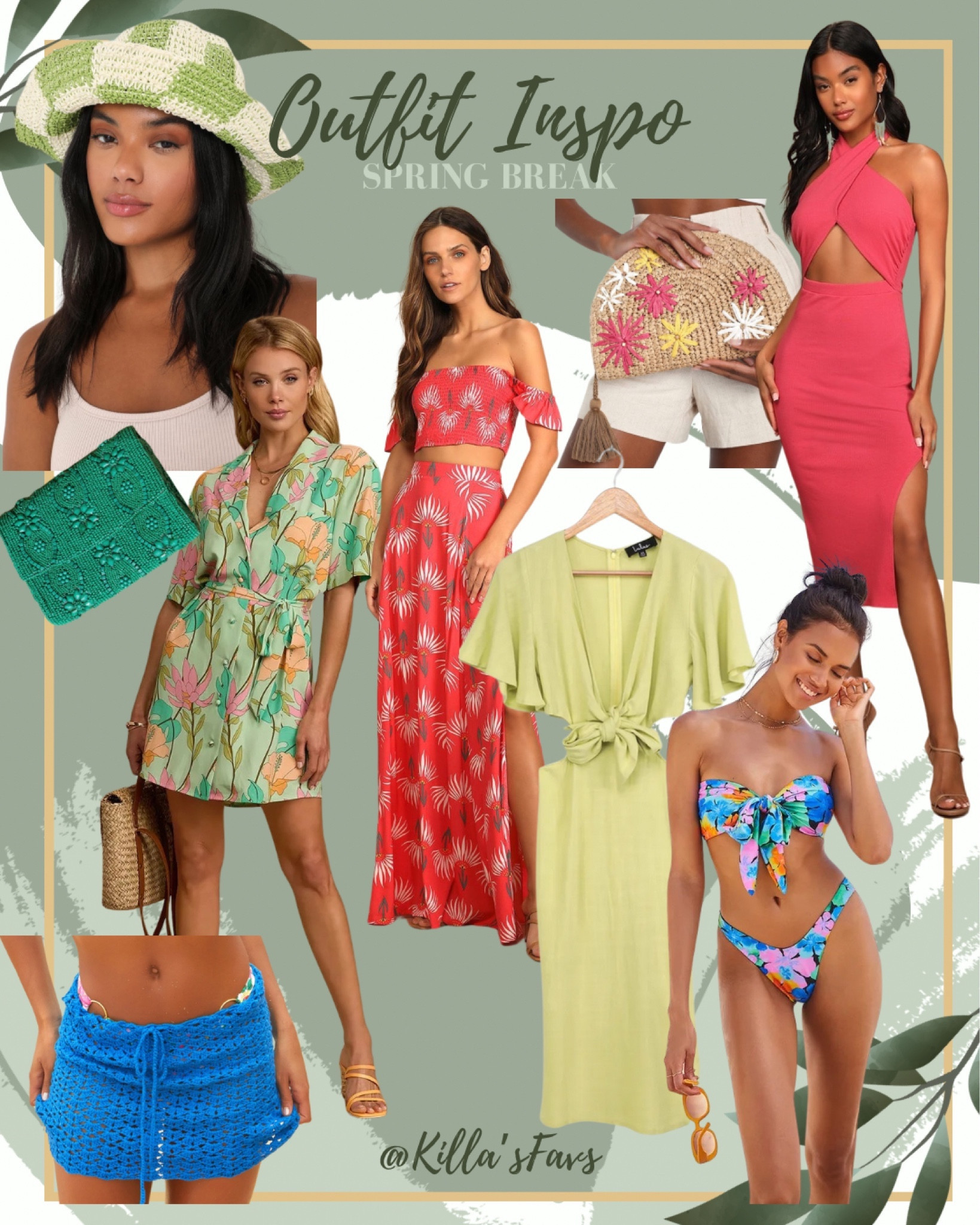 What’s your vacation look- neutrals or COLOR✨ 

I have loved the neutrals this fall/winter, but I am ready to step into the sun wearing all of the bright colors☀️

Check out these bright pieces for spring break/resort style outfit inspo! 

#resortstyle #springbreak #vacation #colors #springfashion #summerfashion #beachoutfit #vacationoutfit #vacationoutfitinspo #lifeincolor

#LTKstyletip #LTKtravel #LTKswim