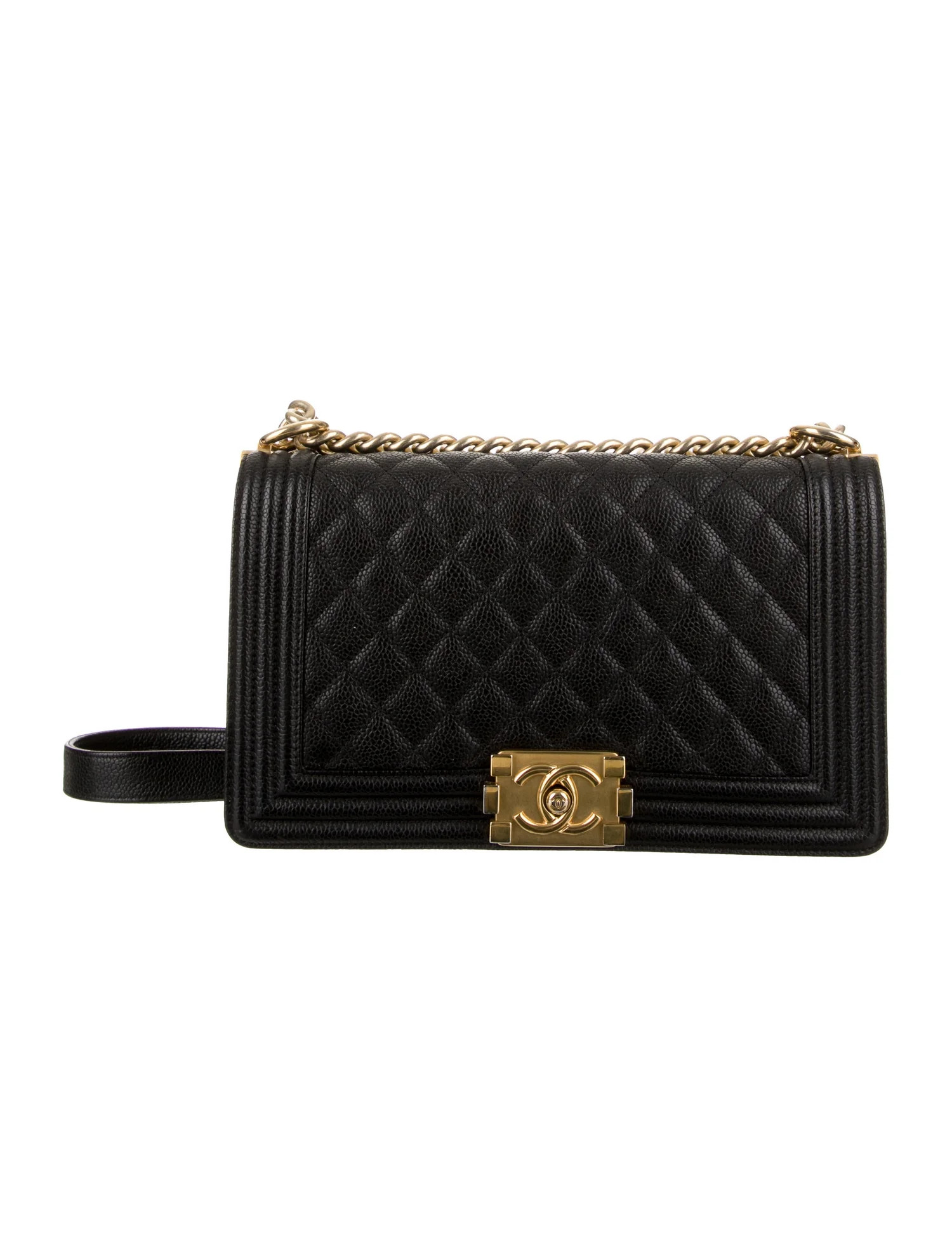 Chanel 2017 Medium Boy Bag - Handbags -
          CHA386983 | The RealReal | The RealReal