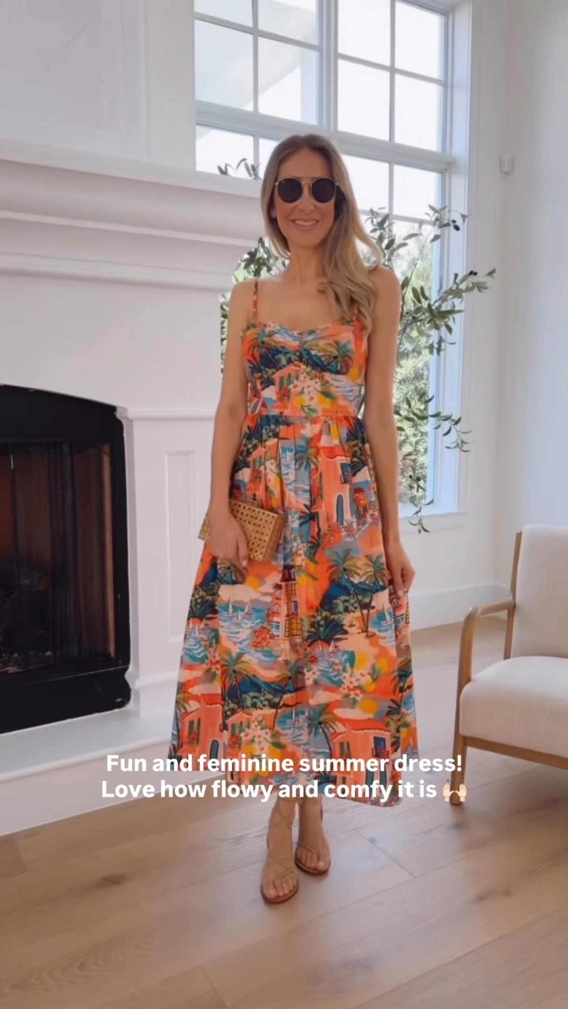 Fun and feminine summer dress!
Love how flowy and comfy it is🧡🥭
Fits true to size and I’m wearing size small 
Spring outfits 
Spring dresses 
Summer outfit 
Vacation outfits beach

#LTKootd #LTKU #LTKSeasonal