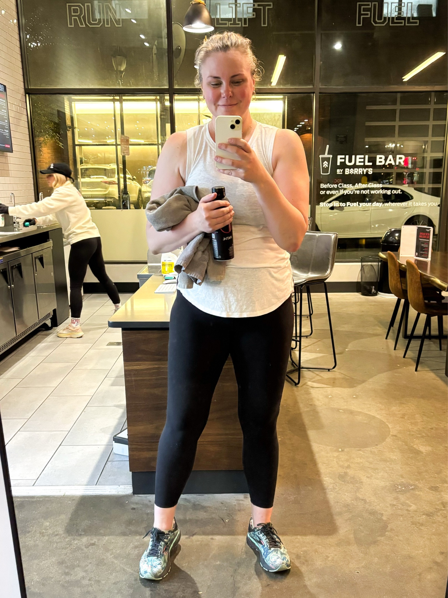 Today’s Barry’s sweatfit 💪🏻 

#LTKMidsize #LTKFitness #LTKActive