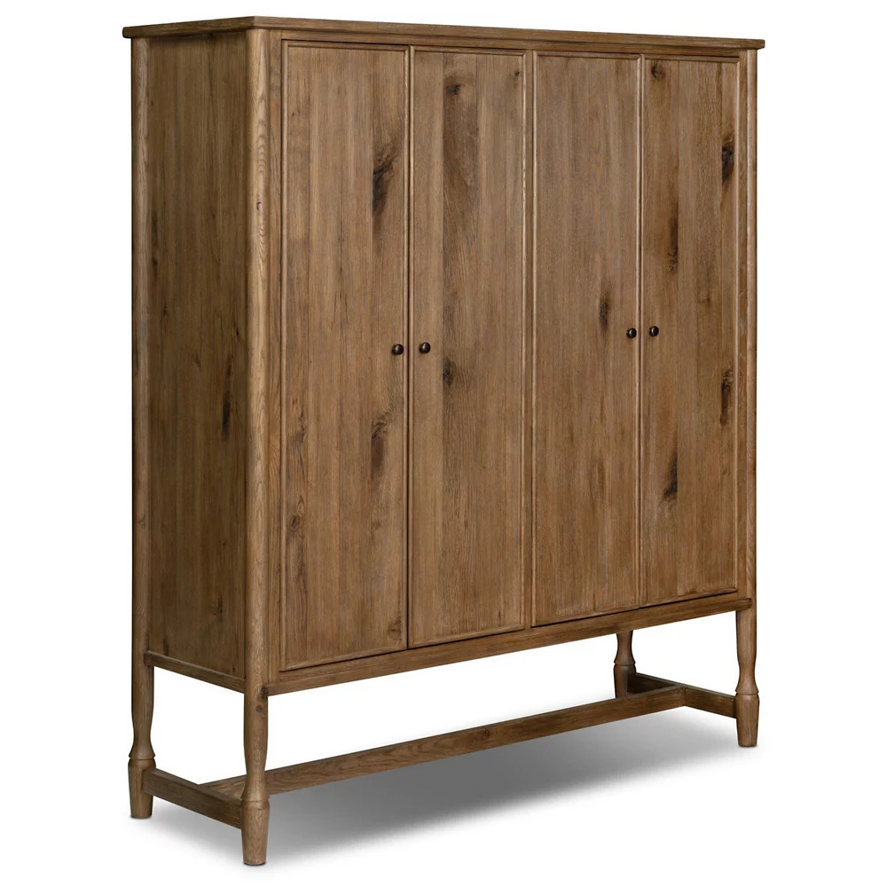 Amber Lewis x Four Hands Bari Wide Cabinet by Four Hands at Lumens.com | Lumens