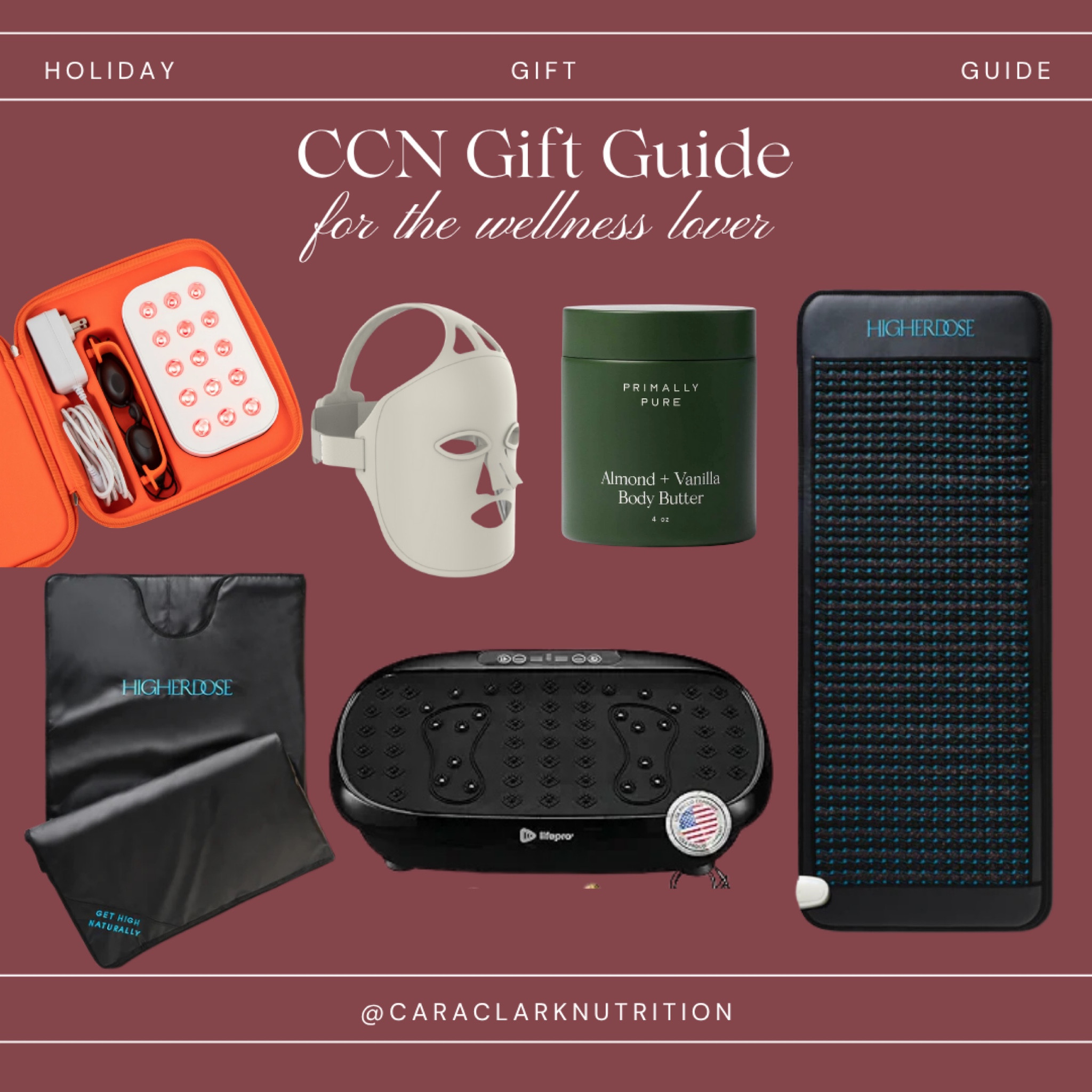 For the wellness guru in your life, Higher Dose, Res Light, Natural Lotion … all the things ✨

#LTKHoliday #LTKActive #LTKGiftGuide