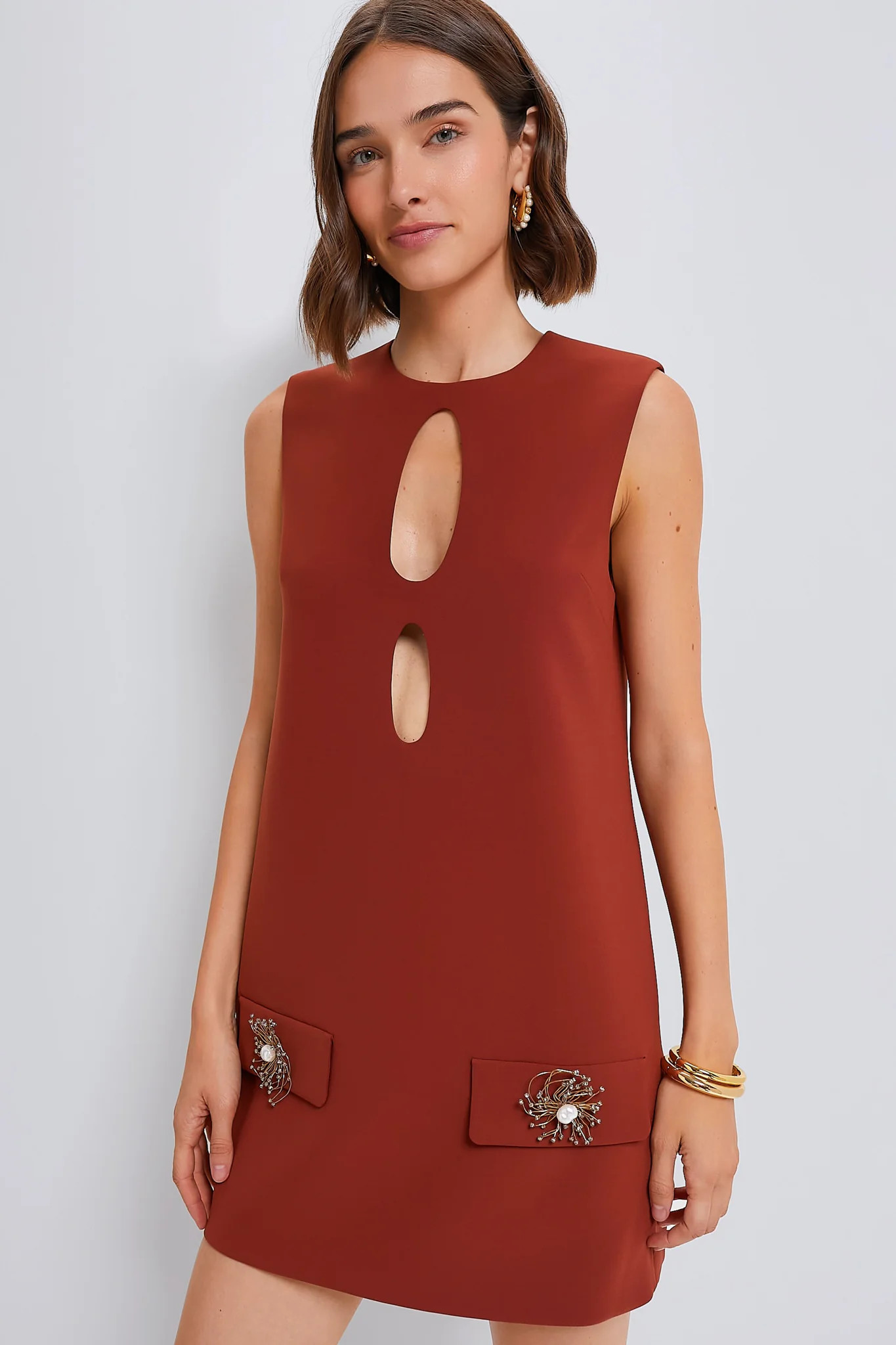 Maroon Krystle Mini Dress | Tuckernuck (US)