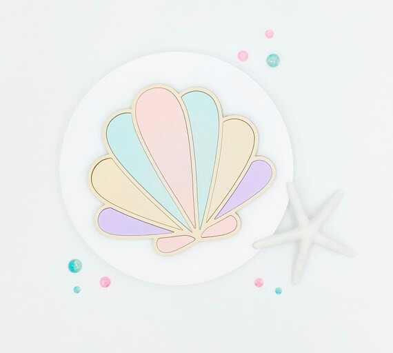 Seashell Sign  Wooden Sign  Beach Sign  Summer Sign  3d | Etsy | Etsy (US)