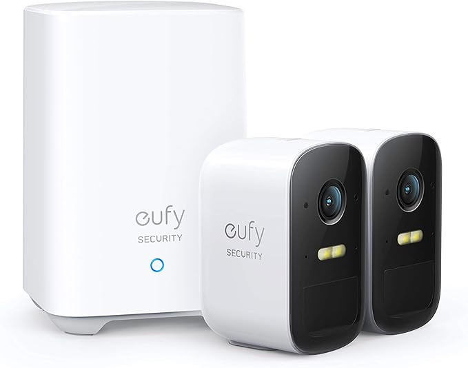 eufy Security, eufyCam 2C 2-Cam Kit, Wireless Home Security System with 180-Day Battery Life, Hom... | Amazon (US)