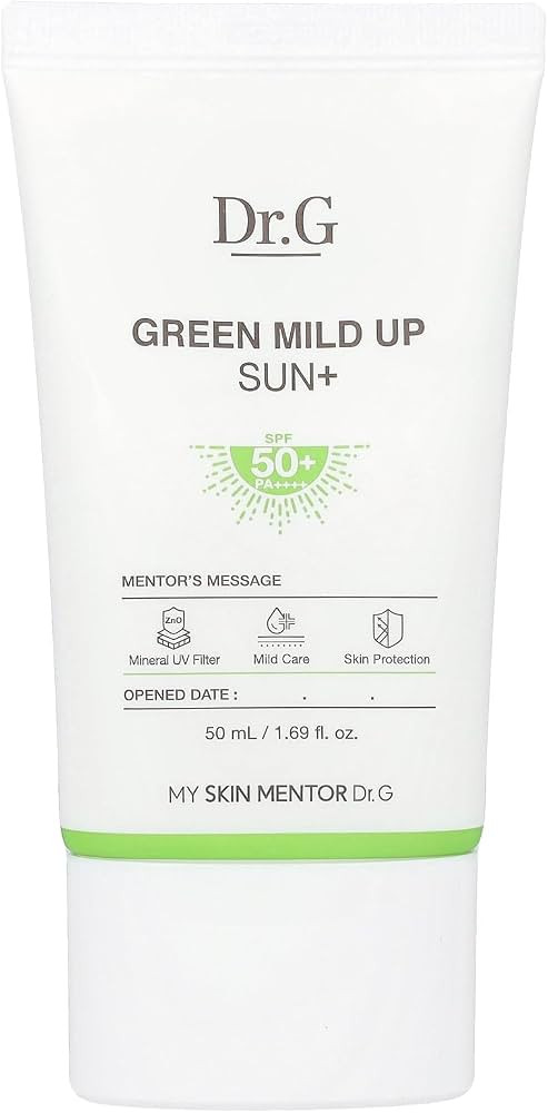Dr.G Green Mild Up Sun+ (50ml) SPF50+ PA++++ | Amazon (US)
